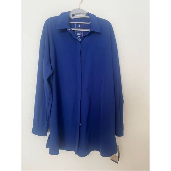 Nike 24.7 PerfectStretch Women's Dri-FIT Oversized Long-Sleeve Shirt NEW NWT - Picture 5 of 11